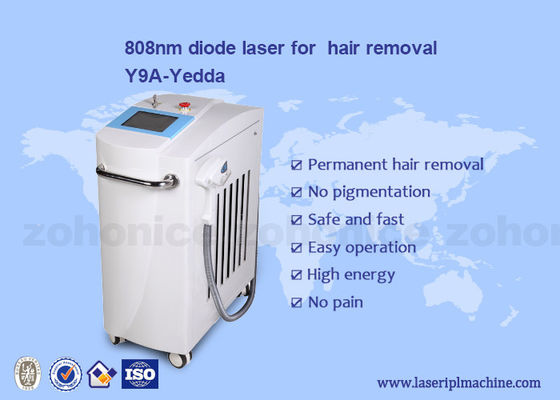 Buen precio 808 tamaño de punto de la máquina 12×12m m del laser del retiro del pelo del diodo fácil actuar En línea