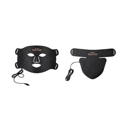 Harga yang bagus 4 Warna Led Light Dengan Infrared Silicone Mask Untuk Full Face Rumput Penghapusan Perawatan Kulit On line