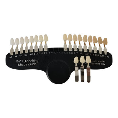 Bon prix Guide de teinture de blanchiment dentaire 3D portatif 20 couleurs En ligne
