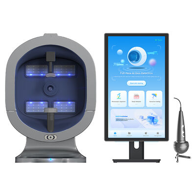 Bom preço Detector de Flora Bacteriana de Inteligência de Espectro 9 em 1 e Scanner de Couro Cabeludo e Analisador Facial 3D On-line