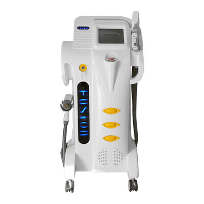 Good price 4in1 Mulfifunction RF nd yag laser IPL OPT SHR Professional Painless Laser Hair Removal Machine online