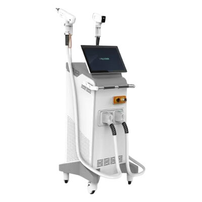 Καλή τιμή 2in1 Nd Yag Pico Laser Απομάκρυνση Τατουάζ Μόνιμη 755 1064 808nm Ice Diode Laser Αποτρίχωση Μηχανή Διαδικτυακά