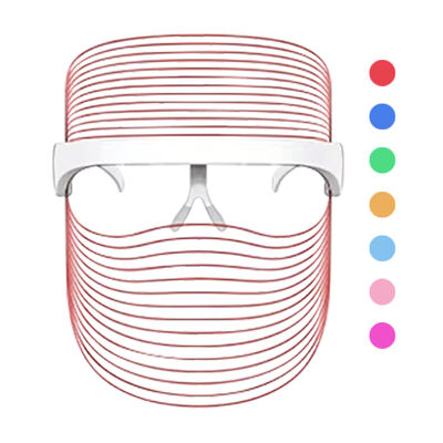 Good price 7 Colors  Facial LED Mask For Acne Treatment Skin Rejuvenation Wrinkle Removal online