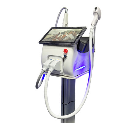 Dual Handle 3000W Power Picosecond ND YAG Laser Tattoo Removal and 808nm Diode Laser Hair Removal Machine